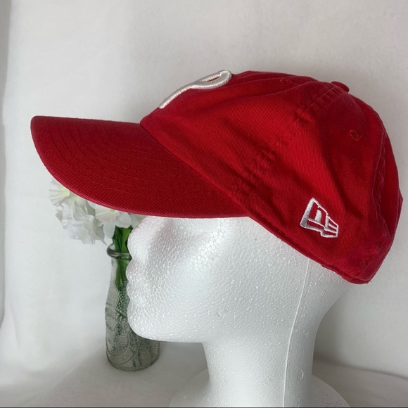 Phillies Red Embroidered “P” Baseball Hat Adjust - Picture 2 of 8